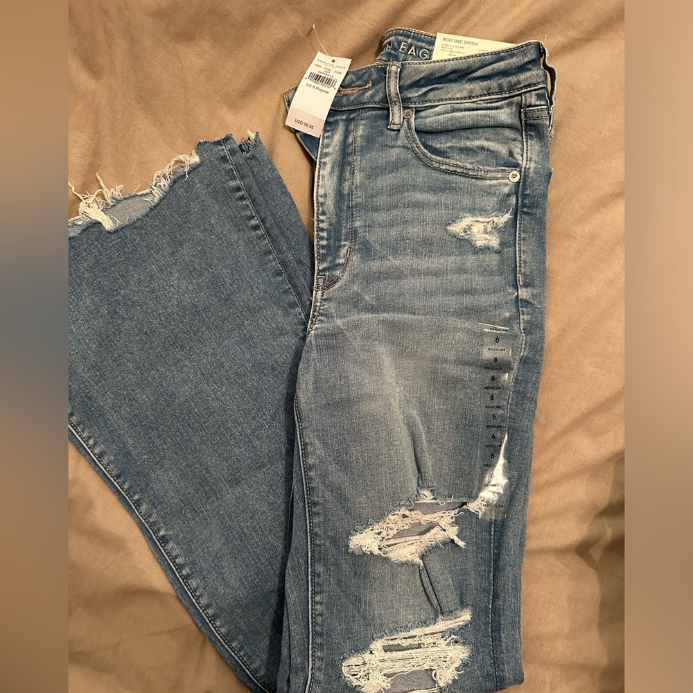 Flare Distressed Jeans
